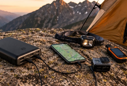 batterie externe randonnée trek 2 ou 3 jours
