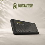 Nitecore NB Air face avant – batterie externe ultra-légère randonnée 5000 mAh en carbone avec port USB-C, idéale pour recharger smartphone lors d'une randonnée ou d'un trail