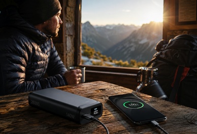 rechargement batterie externe en refuge